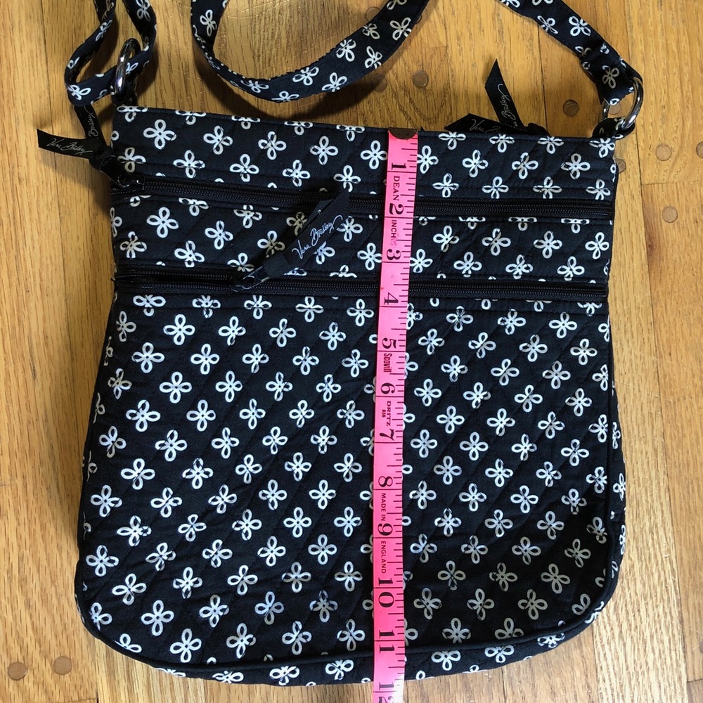 Vera Bradley Black and White Crossbody Bag